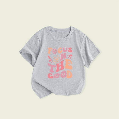 

Girls Shirts Deals Unisex Infant Baby Short Sleeve Tees Boys Girls Solid Color T-Shirts Toddler Casual Summer Shirt Top Toddler Girl Gifts Girls Tops Tees & Blouses Summer Savings Clearance