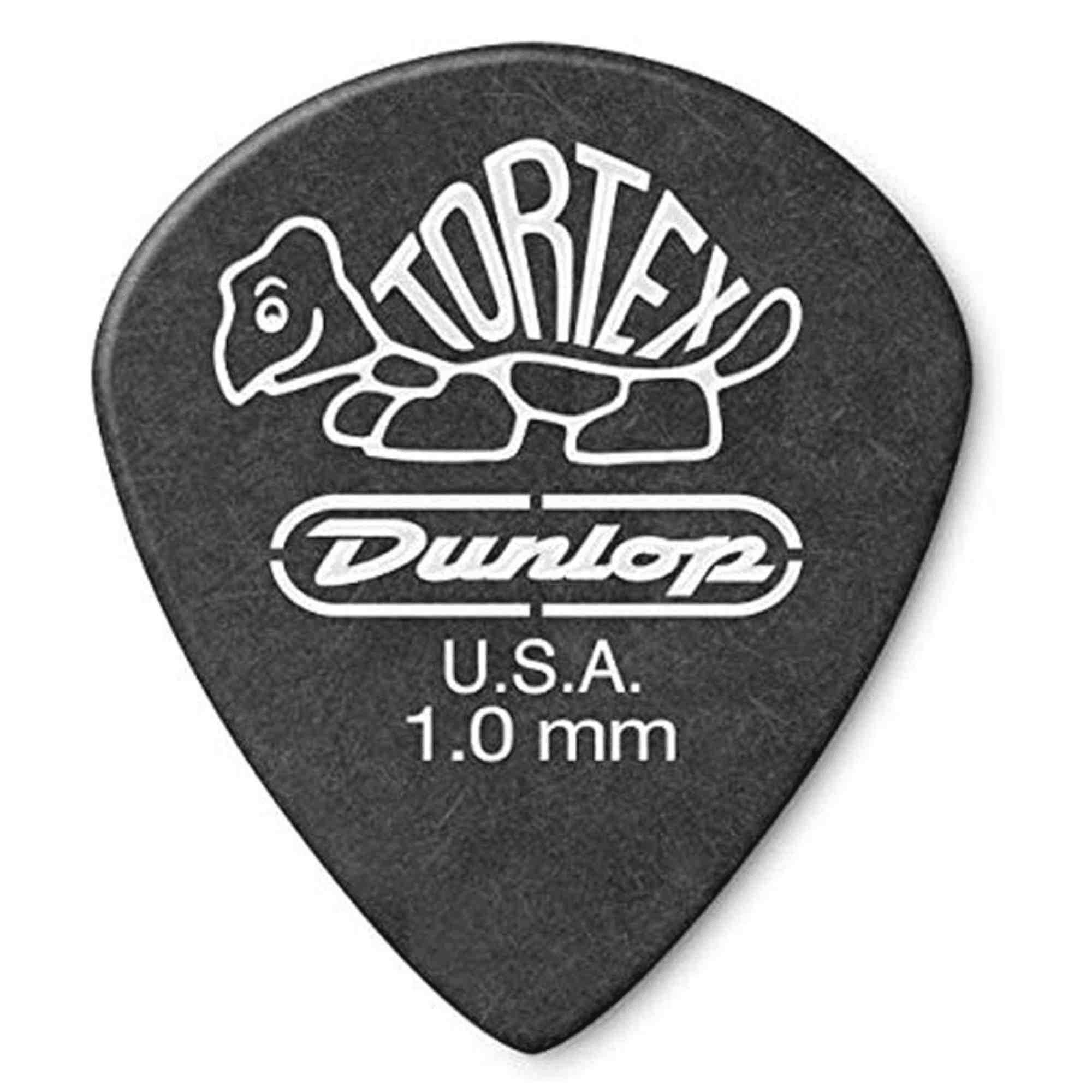 Dunlop Tortex Pitch Black Jazz III Guitar Picks - 1.0mm Gauge - 72 Pack
