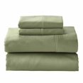 thumbnail image 3 of Better Homes & Gardens 4-Piece 300 Thread Count Cilantro Sateen Sheet Set, Queen, 3 of 8