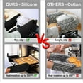 thumbnail image 3 of HEETLY Silicone Oven Mitts Black (6 Count), 3 of 7