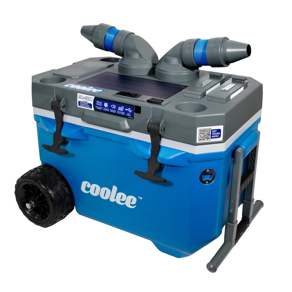 Bendpak CL-50R Portable Air Cooler Ice Chest w/ Air Flow Nozzles and High Capacity Power Bank Connection - Remote Control