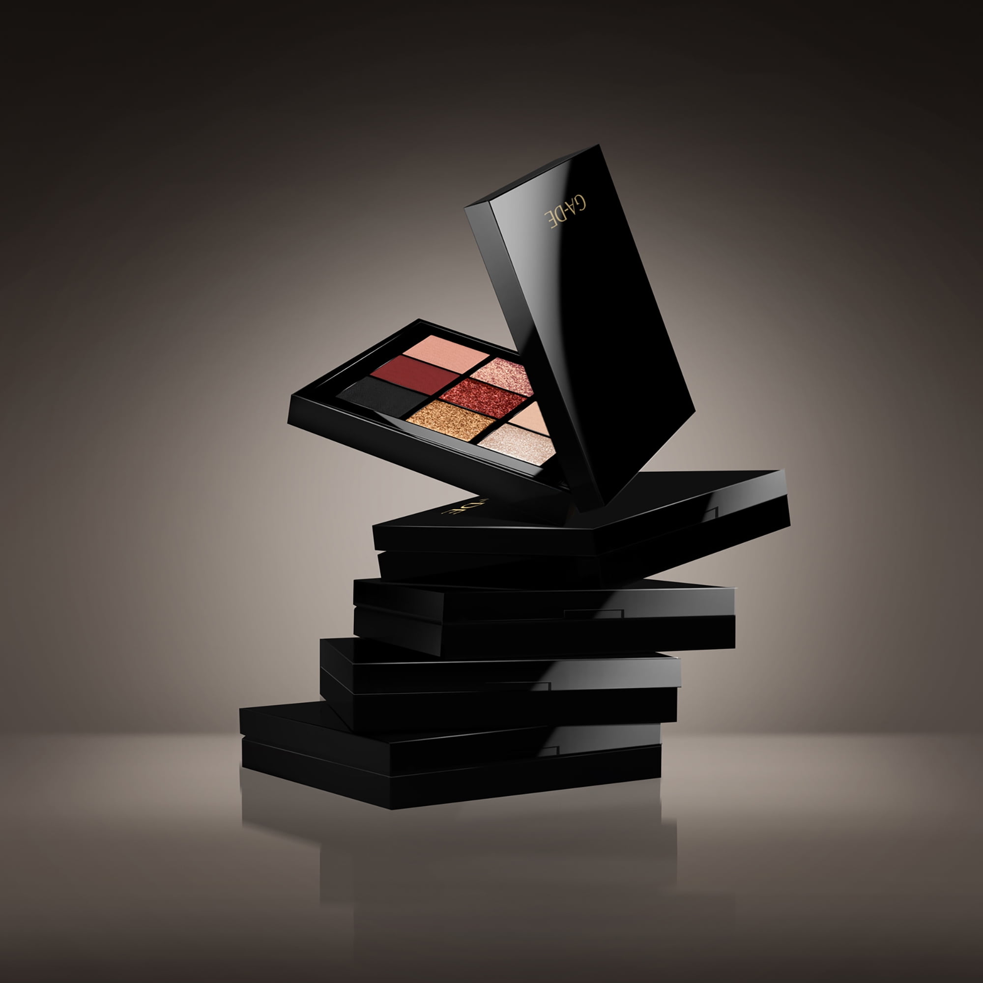 GA-DE Velveteen Eyeshadow Palette - 51, Eye Shadow, 0.0286 oz