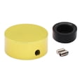 thumbnail image 3 of TISHITA Guitar Pedal Footswitch Topper Practical Compact Sturdy Guitar Effects Parts yellow cover, 3 of 8