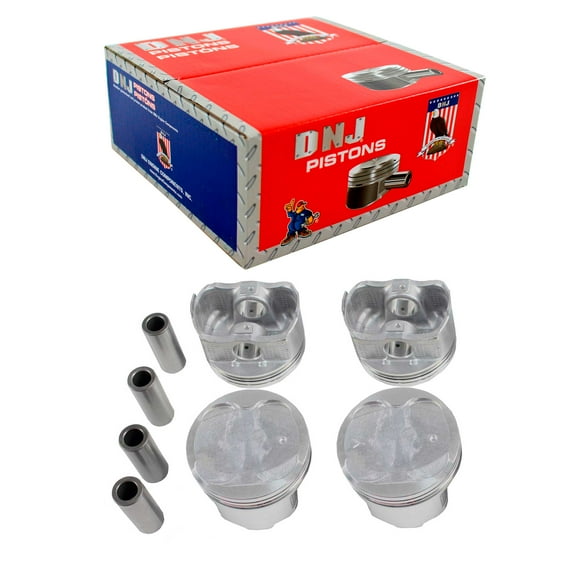 DNJ P940B Standard Complete Piston Set Fits Cars & Trucks 98-00 Toyota RAV4 2.0L L4 DOHC 16v