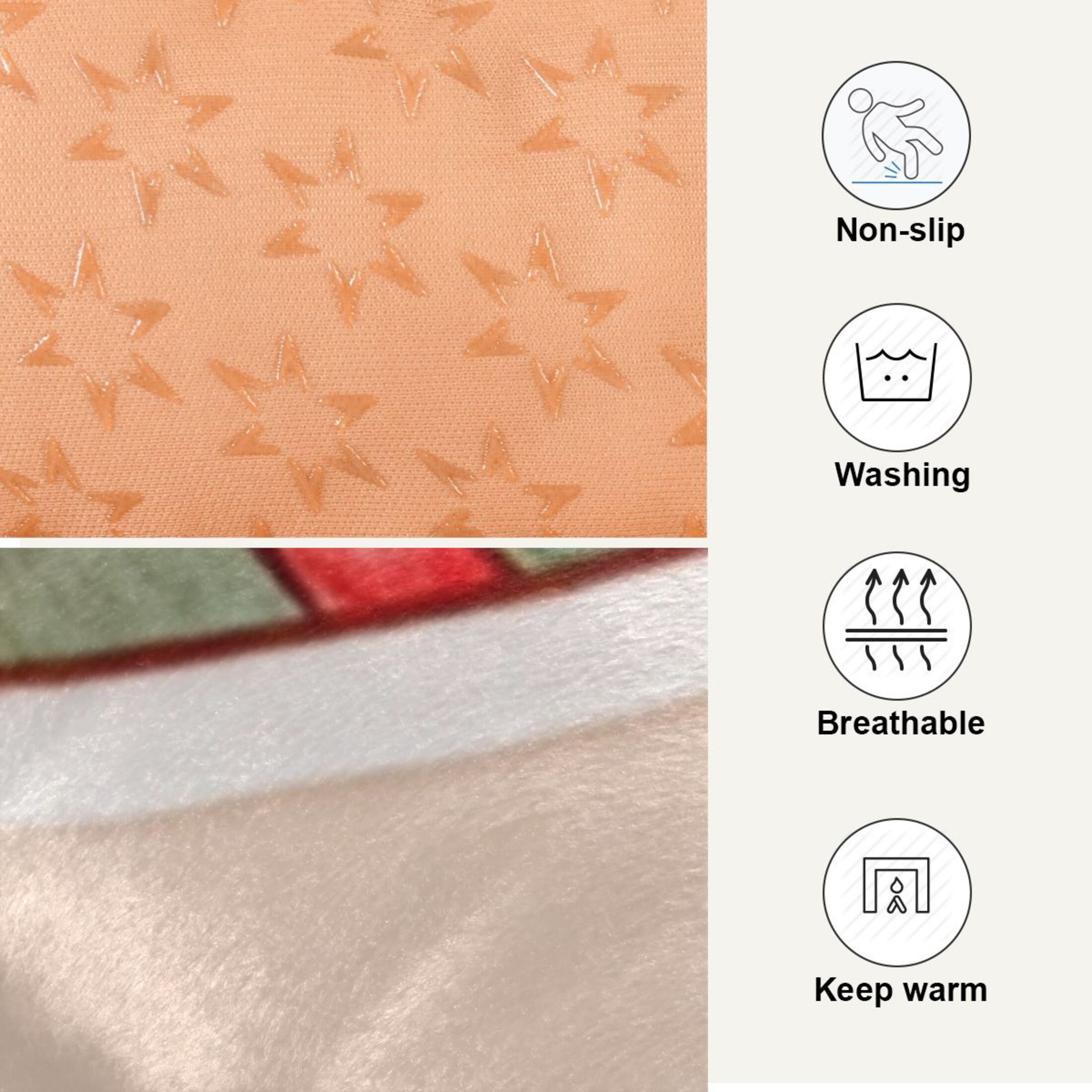 Cozy Mat Pet Bed Indoor Outdoor Warm Soft For Cat Dog Puppy(S/M) Hand-drawn Style
