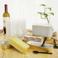 thumbnail image 6 of 50 Pack Mini Loaf Pans with Lids and Spoons, 6.8oz Disposable Aluminum Foil Mini Cake Pans and Baking Tins with Sealing Stickers, Individual Dessert Container Cups for Parties and Gifts, 6 of 8