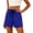 T145-Blue, variant on Ailaofu Womens Quick Dry Athletic Shorts Elastic Waist Drawstring Running Shorts with Pockets Casual Workout Shorts for Women