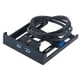 thumbnail image 1 of Panel De Unidad Frontal 20 Pines A Hub Usb 3.0 Dual Bahía De Disquete Soporte De Panel De Unidad Frontal Adaptador De Expansión Panel De Unidad De Concentrador Usb De 2 Puertos Noticed EL010592-00, 1 of 5