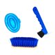 thumbnail image 4 of Kit de aseo para caballos de 3 piezas, cepillo profesional diario para cascos de caballos de exhibición Azul, 4 of 9