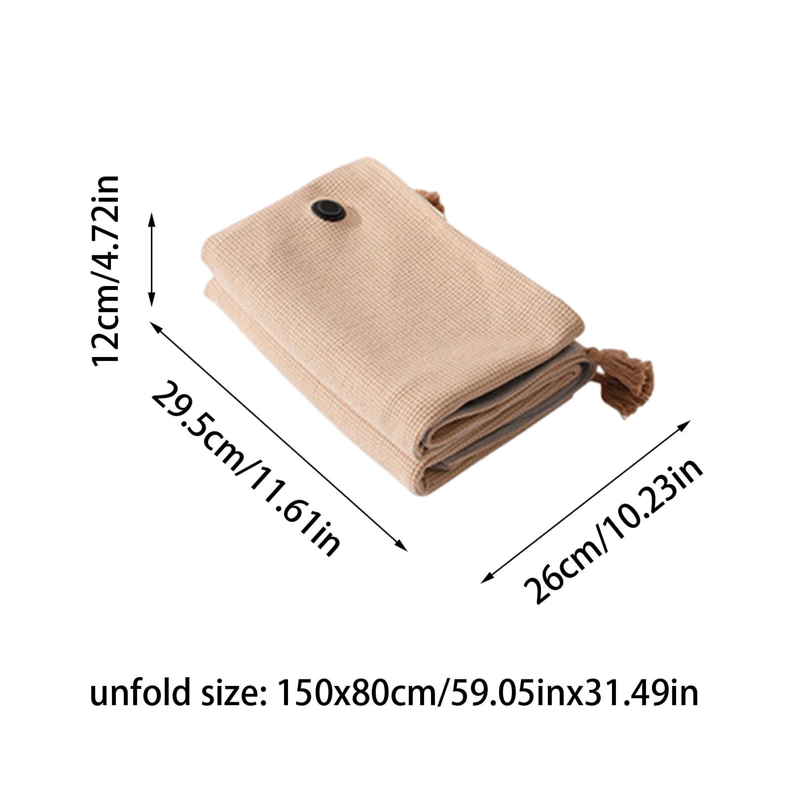 Portable Heated Shawl,USB Heated Travel Blanket With Zipper,Wearable Heated Throw Blanket Shawl（59*27.56Inch）