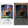 thumbnail image 2 of Caroline's Treasures 7025CNL Dachshund Two Red and a Black and Tan Ceramic Night Light, 6x4x3", multicolor, 2 of 2