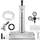 thumbnail image 1 of Kit de torre de barril VEVOR, kit de conversión de cerveza de un solo grifo, dispensador de torre de cerveza de barril de acero inoxidable con regulador CGA320 de doble calibre y acoplador de, 1 of 9