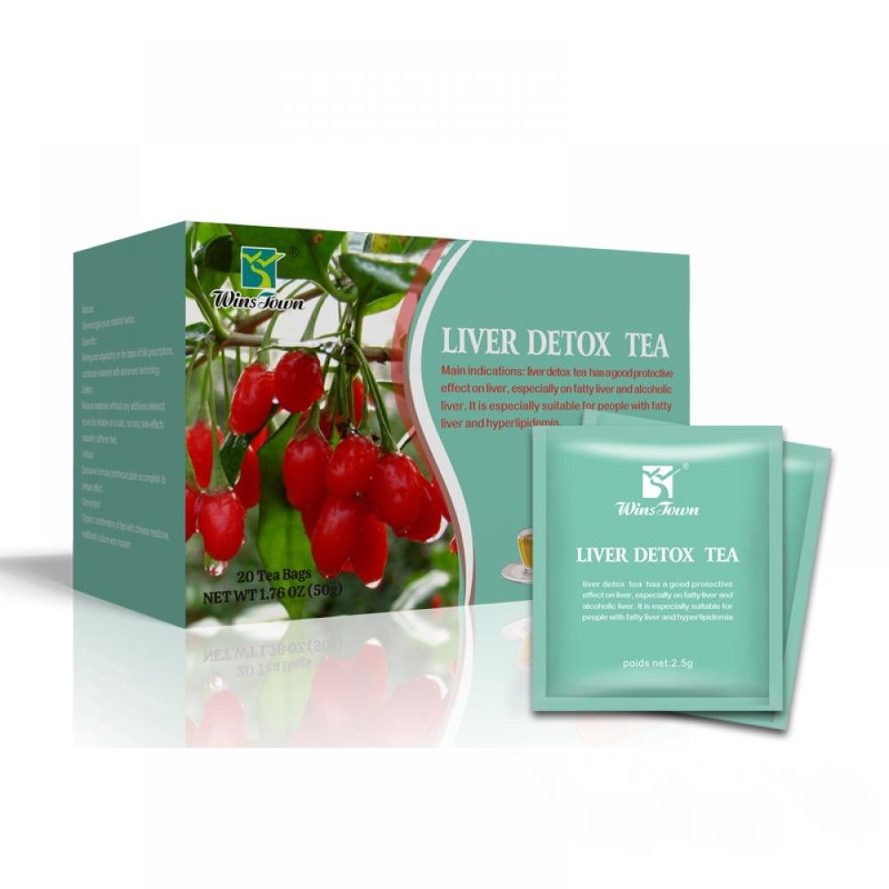 Liver Detox Tea Protective Liver Matcha Green Tea, Clearing Heat and Removing Toxicity for