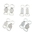 thumbnail image 2 of Keychains Board Ornaments DIY Keychain Wear-resistant Waterproof Portable Key Chain Double-Sided Bottle Opener Key Chain Heat Transfer Keyring Type D, 2 of 8