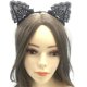 thumbnail image 3 of Diadema con orejas de gato de encaje a la moda para mujer, 2 uds., accesorios para el cabello Feliz Sencillez, 3 of 4
