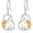 Sloth-B, variant on sloth earrings 925 18K Gold Plated