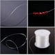 thumbnail image 3 of 1 rollo de 20 yardas de hilo de nailon transparente para pescar, 0,6 mm, cordón invisible, 3 of 8