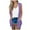 Purple, variant on Fanxing Women's 2025 Sleeveless Cardigan Lightweight Loose Summer Open Front Long Casual Duster Vests with Pockets Army Green XL