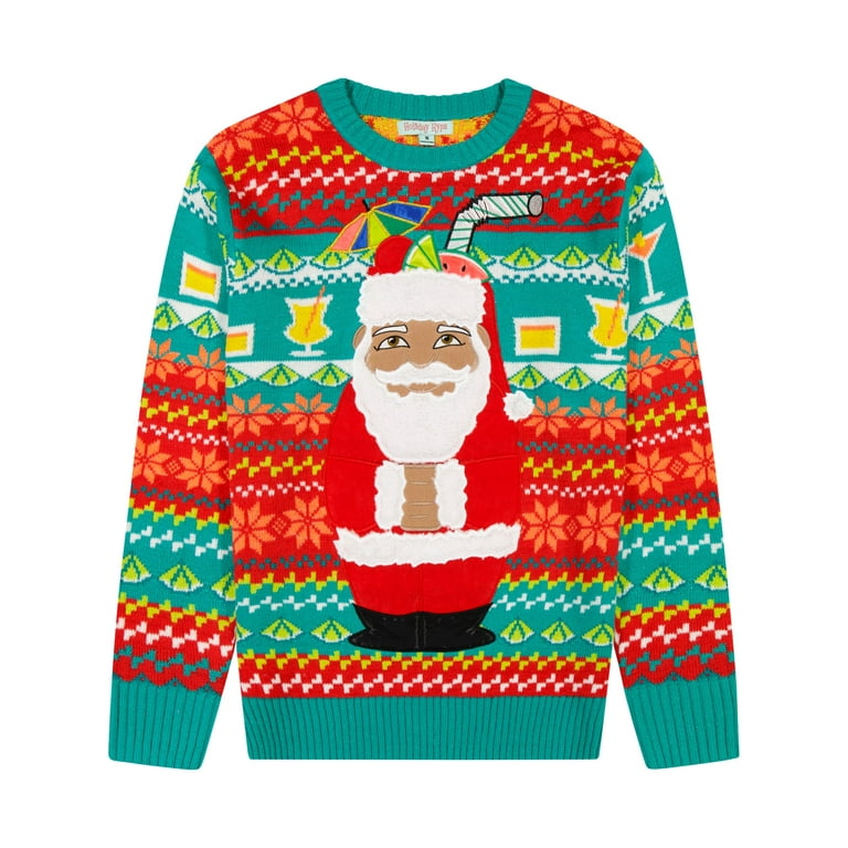 Tiki christmas sweater best sale
