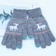 thumbnail image 1 of Guantes de Punto de Invierno con Dedos Completos y Mangas Largas Suaves para Mujer, 1 of 4