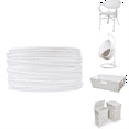 thumbnail image 1 of Wicker Repair Material Flat Synthetic Rattan Weaving Material Plastic Rattan for Knit Repair Chair Table,Storage Basket, 1 of 5