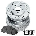 thumbnail image 1 of PowerSport Rear Brakes and Rotors Kit |Rear Brake Pads| Brake Rotors and Pads| Ceramic Brake Pads and Rotors |fits 2004-2006 Mazda MPV, 1 of 7