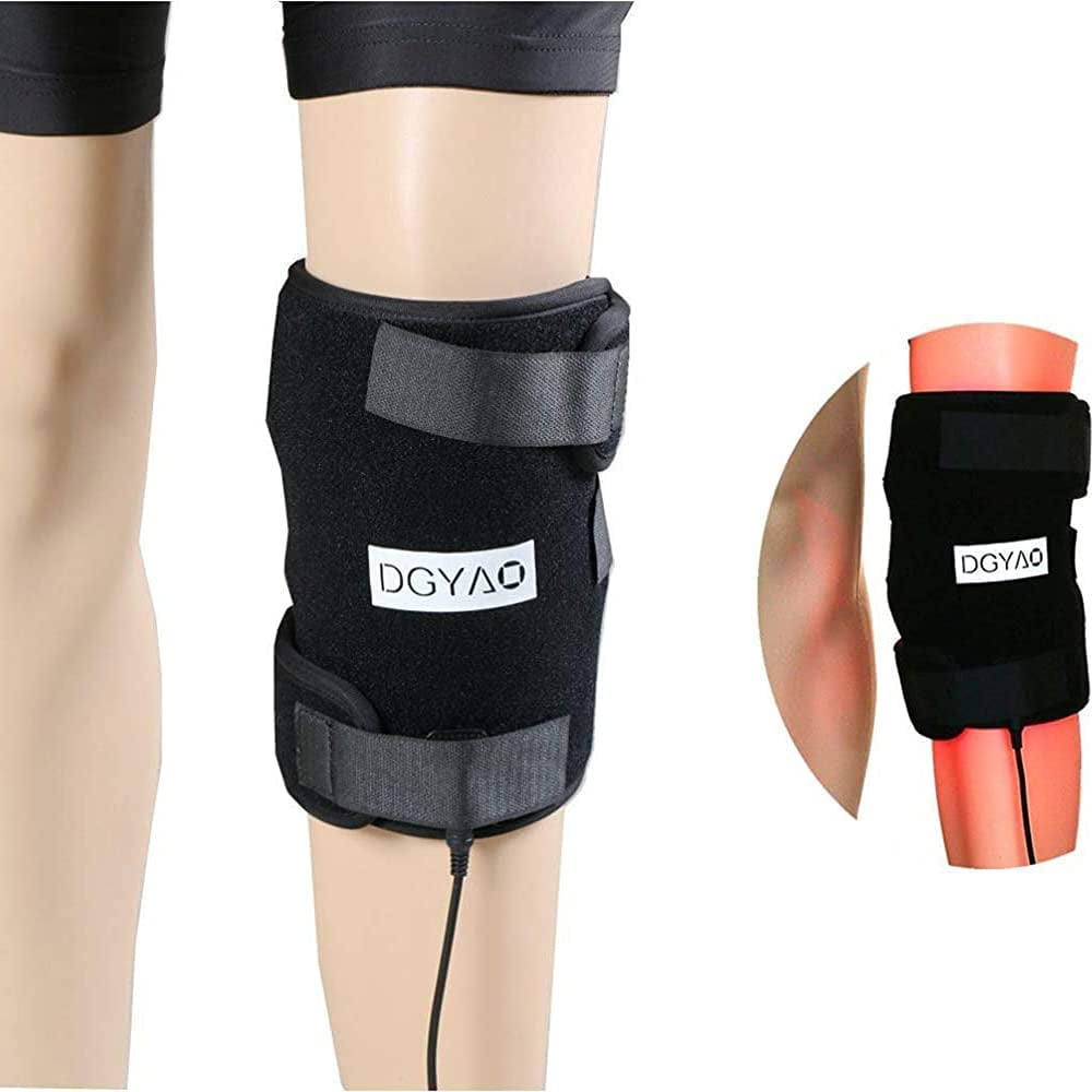 DGYAO Red Light Therapy Devices Infrared Light For Elbow Knee Brace Pain Relief 