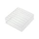 thumbnail image 2 of RKSTN storage box Make Up Organizers And Storage For Vanity, 8 Sections Divided Makeup Organizer For Vanity, Clear Plastic Cosmetics Organizer For Drawer And Bathroom, 2 of 8