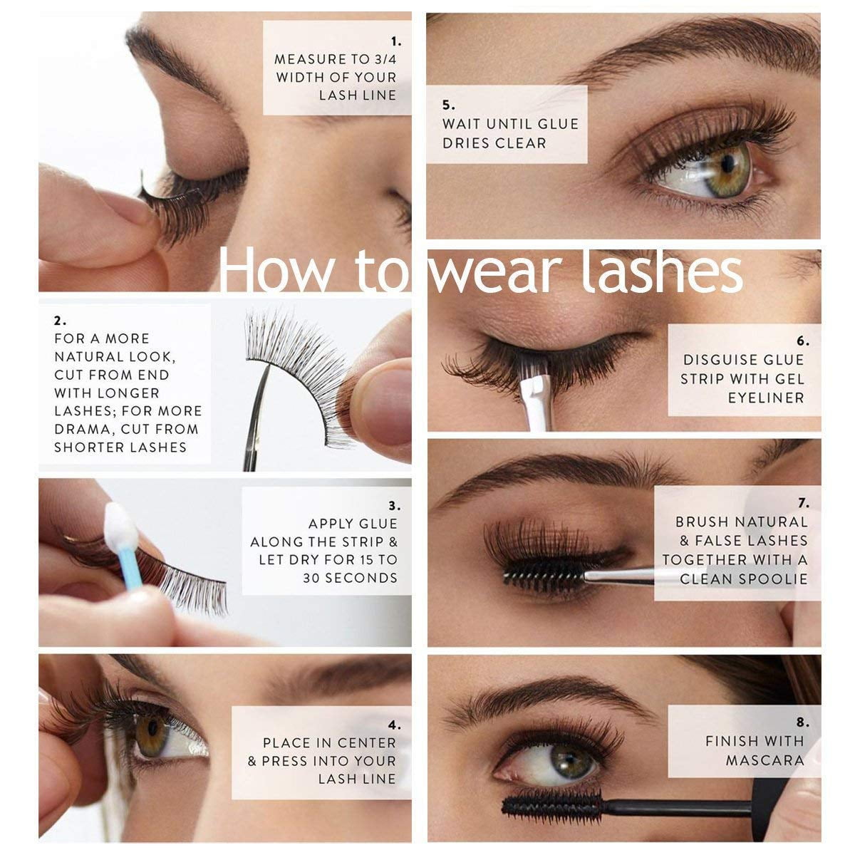 fake lashes set