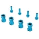 thumbnail image 1 of Adaptador De Extensión Hexagonal RC, Cubo Hexagonal De Rueda RC De Aleación De Aluminio De Repuesto, Combinador De 12 Mm, 4 Piezas, Fácil De Usar Para Coche De Escalada RC 1/10 ANGGREK Otros, 1 of 8