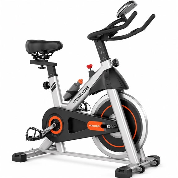 YOSUDA Exercise Bike for Home, Quiet Indoor Cycling Bike, 300 lb Capacity