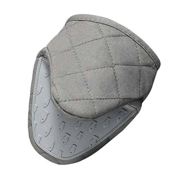 GROWTH TANK Mini Oven Mitt Multipurpose Pot Holder for Hot Pot Cookware Bakeware Cooking Gray