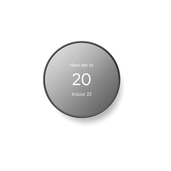 Google Nest Thermostat Charcoal