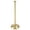 Soft Brass, variant on mDesign Metal Free-Standing Toilet Paper Holder - White