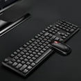 thumbnail image 4 of 2.4G Waterproof Wireless Keyboard and Mouse Combination, for Laptop, PC, Desktop, Notebook, Windows 7, 8, 10 (Black), 4 of 13