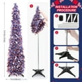 thumbnail image 5 of Ayieyill 4th of July Decor Patriotic Decorations, 5ft Pop up Tree Patriotic American Tree, Fourth of July Decorations Party Supplies(Red White and Blue ), 5 of 7