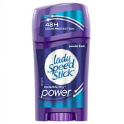 Lady Speed Stick Power Antiperspirant, Powder Fresh, 1.4 Ounce (Pack of 12)