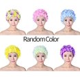 thumbnail image 1 of Women Petal Swimming Cap Flower Design Ladies Bathing Cap Swimming Pool Hat, 1 of 7