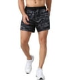 thumbnail image 1 of HAHADAXA Men Sports Shorts with Pockets Tower Loop Quick Dry Basketball Running Cycling Fitness Shorts, 1 of 6