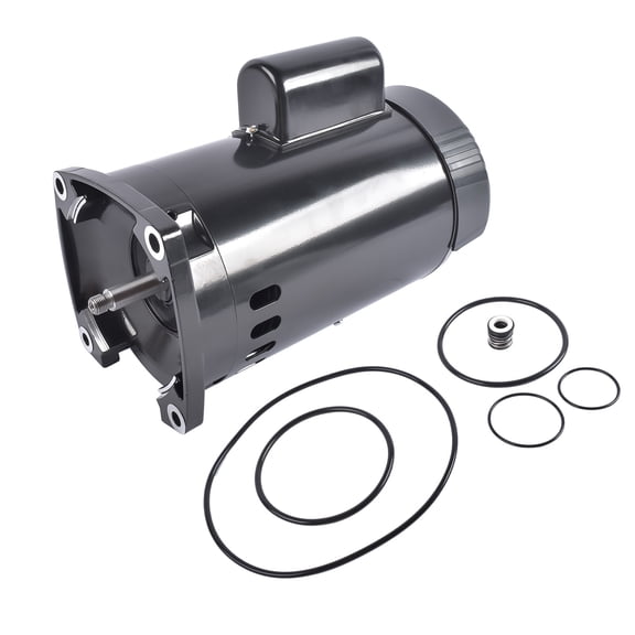 GELUOXI B2848 Swimming Pool Pump Motor 1HP 3450RPM Single Speed 56Y Frame for Pentair WhisperFlo WFE-4
