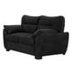thumbnail image 4 of Sala 3-2-1 Dicasa Monza (Sofá, Love Seat y Sillón) Negro para Sala, 4 of 12