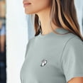 thumbnail image 5 of Dalix Heartly Ghost Everyday Tee Lightweight Short Sleeve Summer Shirt Womens in Seafoam M Medium, 5 of 5