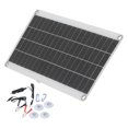 thumbnail image 2 of Panel Solar, Luces De Emergencia Mini Paneles Solares 16.1x7.9in Monocristalino 20W 18V Dual USB Para Barco Para Coche Para Yate, 2 of 7