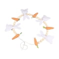 thumbnail image 4 of Guirnalda de zanahoria de conejito de Pascua, decoración de primavera, suministros para fiestas en casa, regalos para fiestas de Pascua, 4 of 10