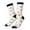 3 Black, variant on Labrador Retriever Dog Crew Socks for Men & Women, Breathable Casual Athletic Ankle Socks