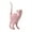 Standing, variant on WEISIPU Resin Pink Cat Statue Figurines Bookshelf Desktop Ornament Creative Sculpture Home Decor