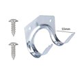 thumbnail image 2 of Gancho De Pared De Almacenamiento Ganchos colgantes de Metal con soporte de suspensión de 5 uds con tornillo para herramienta de garaje de cocina de jardín Hugtrwg Para estrenar, 2 of 8