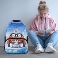 thumbnail image 2 of Aplkyhs Cute Penguin School Backpack for Students Age 6-18 Large Capacity Ergonomic Adjustable Padded Breathable Shoulder Straps Book Bag for Kids Boys Girls Back to School Gifting, 2 of 7