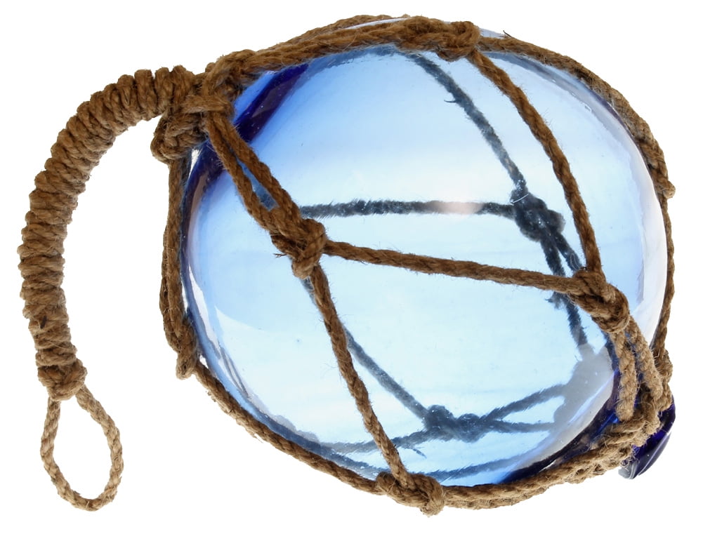 6" NAUTICAL GLASS SUN CATCHERS FISHING FLOAT GLOBES