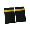 thumbnail image 6 of amagogo 2xAirline Epaulets Traditional with Gold Stripes Officer Shoulder Boards single bars 2 Pcs, 6 of 9